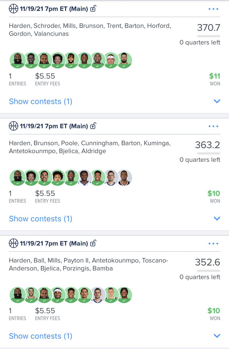 PerfectPicksDFS's tweet image. I HATE the way the #NBA handles injuries. Jokic was supposedly “not hurt” & going to play... Then, of course he’s scratched post-lock. We stayed profitable, but it could’ve been huge if we had more late swap flexibility. Once again we were on every big play tonight! DM to join!