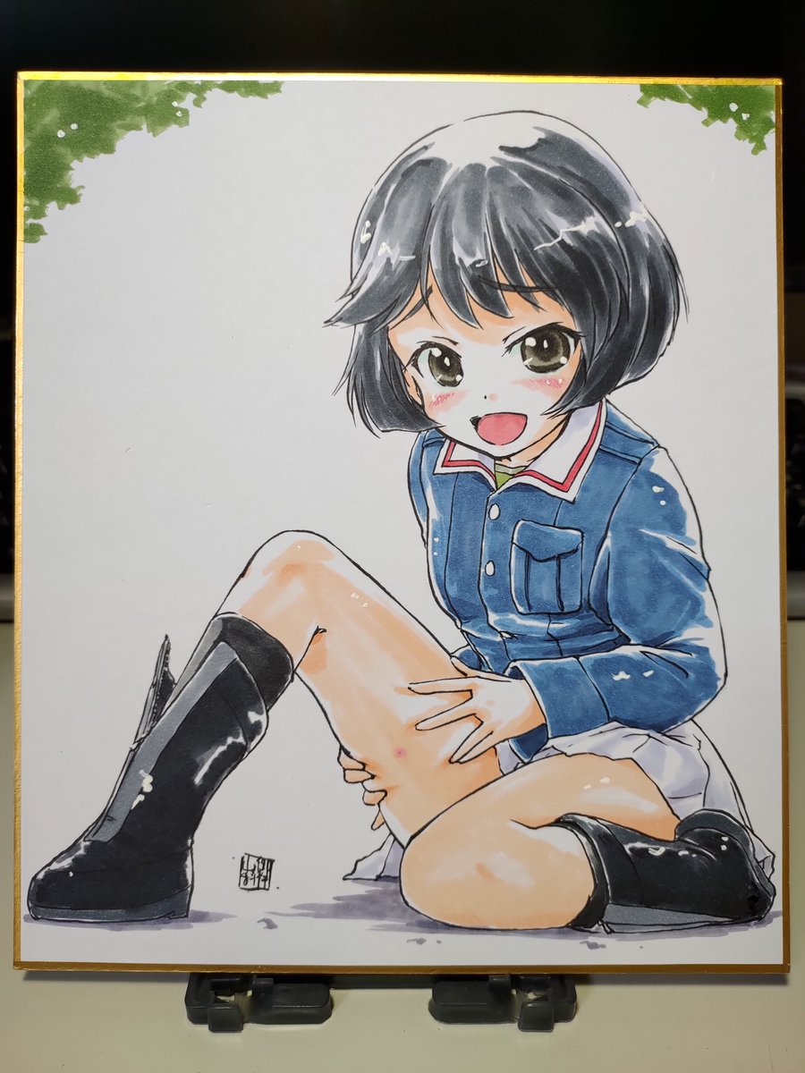 こちらは最近のウチっぽく原画も頒布します。 