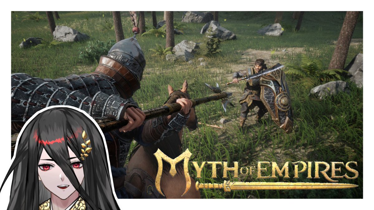 yatanokami_7yo's tweet photo. #MythofEmpires #MMO #Vtuber

一昨日でたゲームだってよ

21：00～
♯1【Myth of Empires】新作のオープンワールドだってよ【Vtuber】
https://t.co/0GhwJrogIL https://t.co/H4rEntQYoW