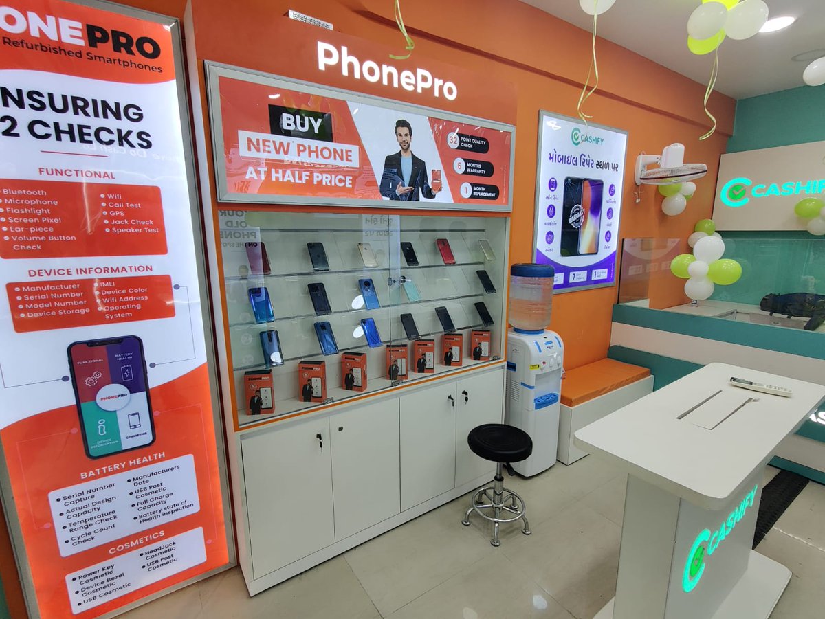 Cashify_'s tweet image. Kem cho, Ahmedabad!!!👋
Cashify Store is now in your city with quality mobile solutions.
Visit us today at 📍Bapunagar.