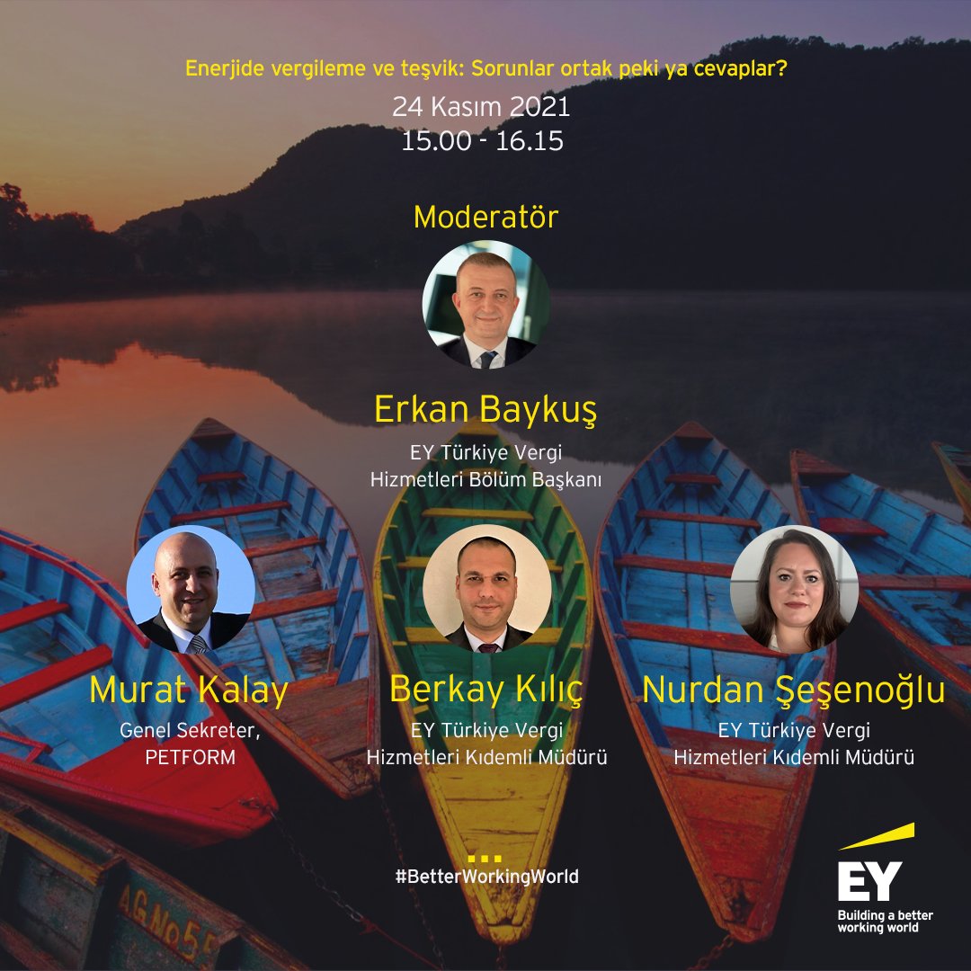 EY_Turkiye's tweet photo. 23-24 Kasım tarihlerinde düzenlenecek EY Vergi Konferansı kapsamında gerçekleşecek oturumlarımıza davetlisiniz! Kayıt ve detaylı bilgi için: https://t.co/ACOjWTkBEn #EYVergiKonferansı https://t.co/qBJJhHmZjf