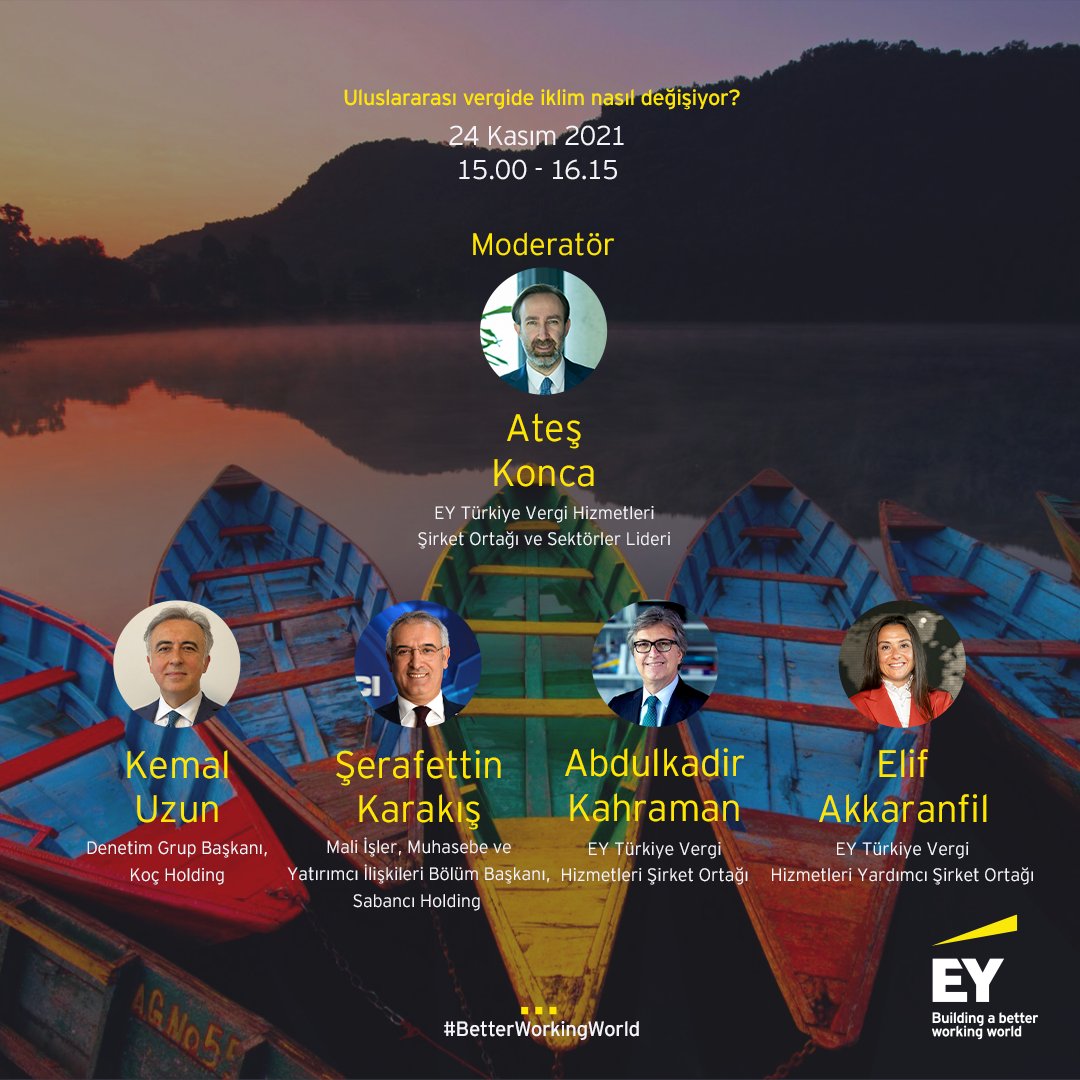 EY_Turkiye's tweet photo. 23-24 Kasım tarihlerinde düzenlenecek EY Vergi Konferansı kapsamında gerçekleşecek oturumlarımıza davetlisiniz! Kayıt ve detaylı bilgi için: https://t.co/ACOjWTkBEn #EYVergiKonferansı https://t.co/qBJJhHmZjf