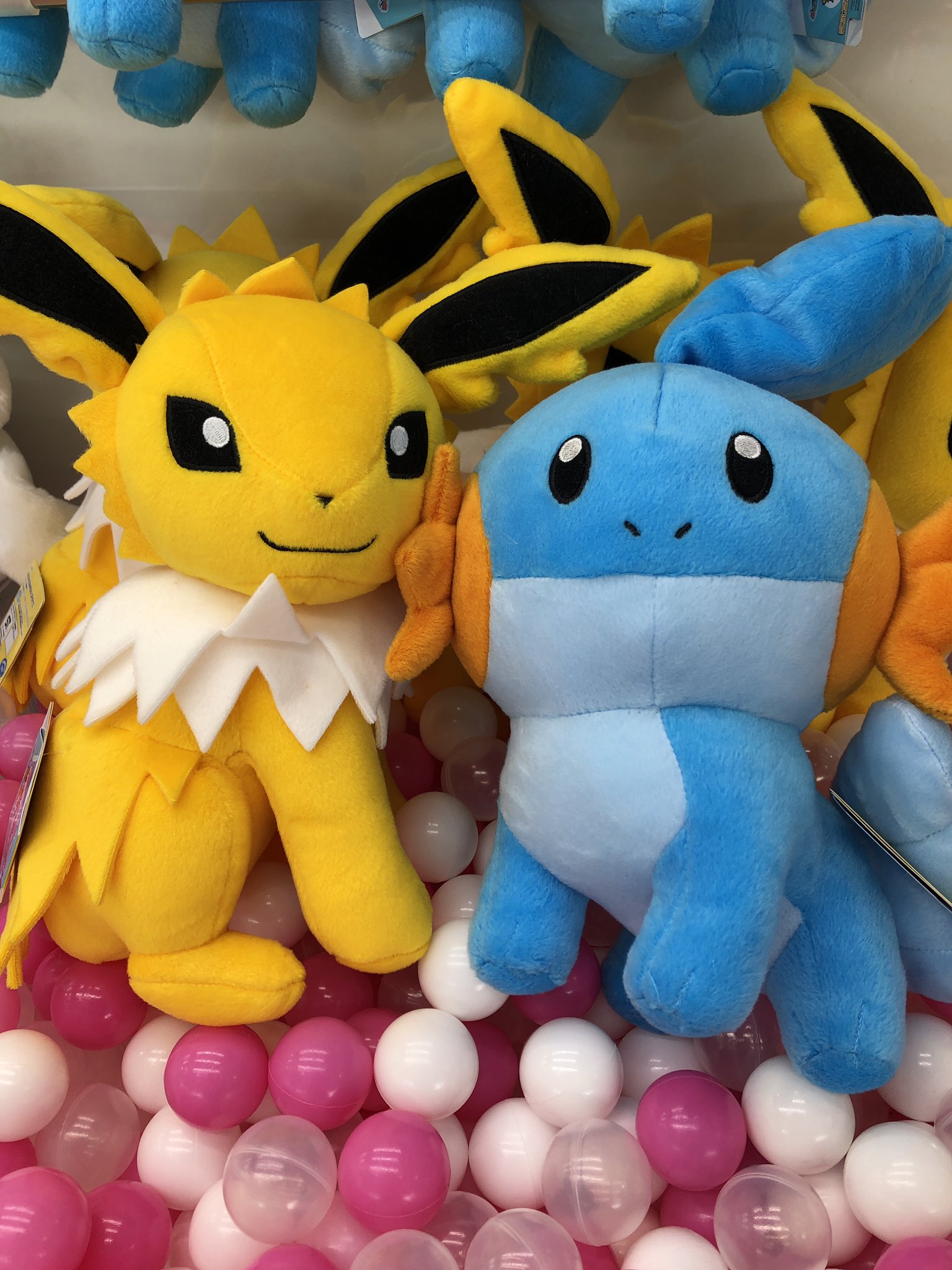 タイトーステーション 丸亀店 プライズ ポケモンサンダースとミズゴロウとワンパチのぬいぐるみが入荷しております ポケモン タイトーステーション丸亀 T Co Igwtzfpafo Twitter