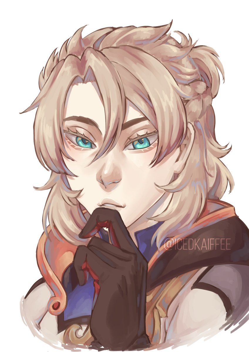 (02/24/21) my late christmas gift for <a href="/jeaIuc/">june (moved)</a> ! #Albedo #GenshinImpact