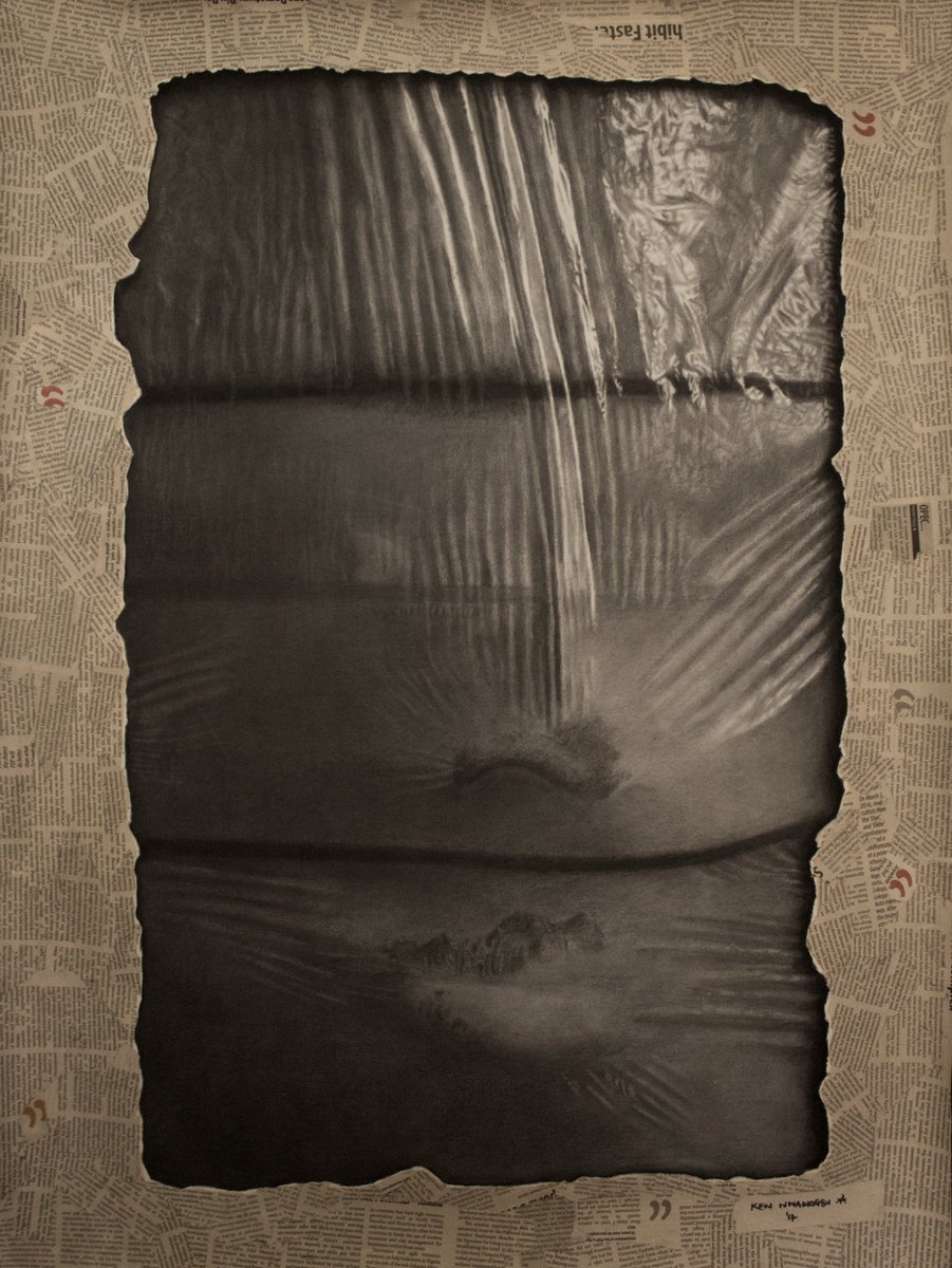 The Nylon was drawn with pencil.