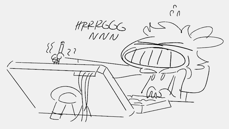 forcing myself to work on a personal project that takes longer than 1 hour in clip studio paint challenge 