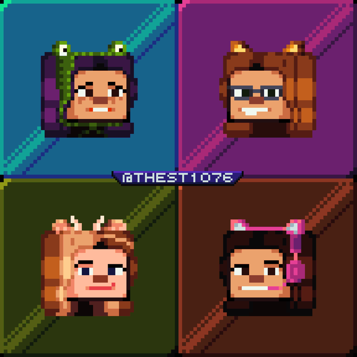 thest1076's tweet photo. Russian girls bloggers, and that art was published on other social networks.
I hope they even notice.
Palette: #RadiantPLUS, by: @AdigunPolack
#pixelart #pixelartist #youtube #twitch #aseprite #fanart #fanartist #pixelpic #pixelpicture #fanpic #fanpicture #picture https://t.co/mCqFYKi7JA