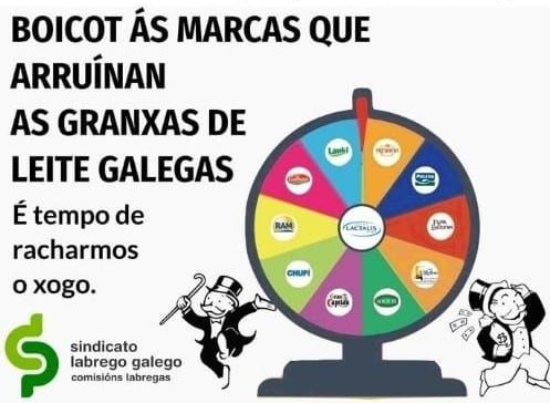 ACUSVAL's tweet photo. Apoyamos a los productores de leche gallegos en su demanda de precios justos en origen
Por un #MundoRuralVivo,
boicot a las marcas que especulan con la agricultura y la ganadería.
Demostremos la #FuerzaDeLosConsumidores https://t.co/mW7UUyrzgd