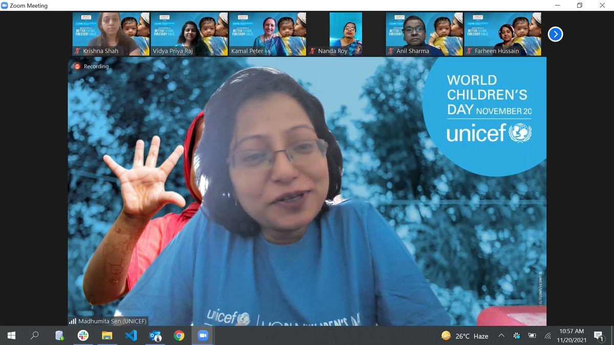 kamal_peter's tweet photo. Change begins with you. 40+ children of Bharatiya Vidya Bhavan Agartala &amp; Haldia have learned basics of  #IndianSignLanguage from 9 year old Arjun . #OracleVolunteers conducted sessions from October.  In #kidstakeover they usher in #WCD2021 in Signlanguage.@UNICEFIndia #equality https://t.co/OODBP7K5c1