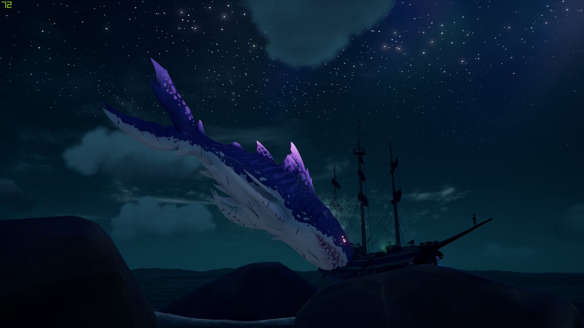 SillyMillieG's tweet photo. When the Meg wants a ride on your boat
#BeMorePirate #SeaOfThieves https://t.co/FUGc9kyWmL