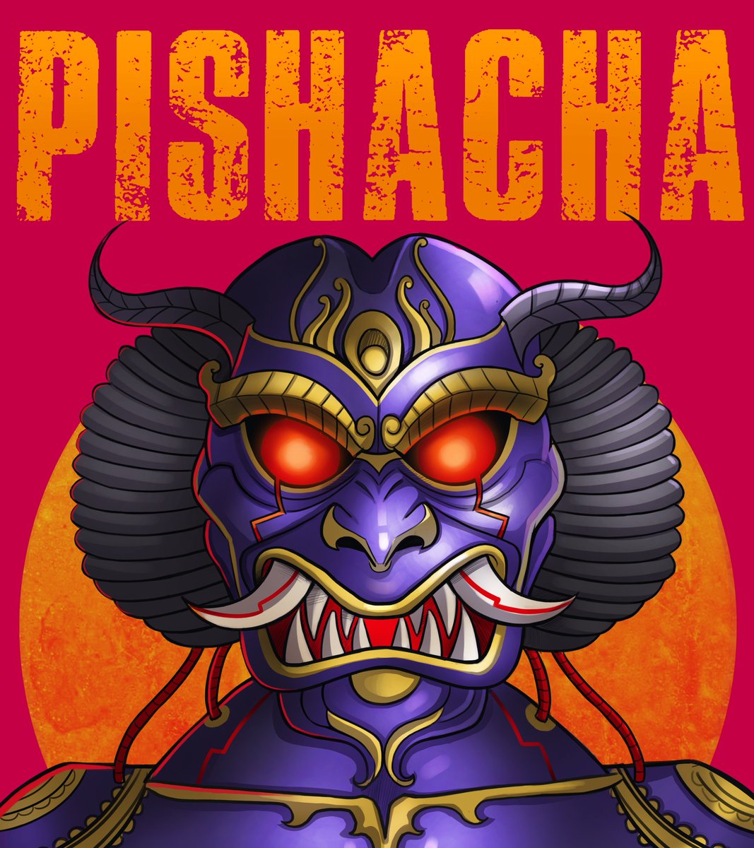 YashShetye17's tweet photo. 📢📢Hey guys, here is my new drop  CYBERMYTHICS 007 - PISHACHA, the blood sucking android ghouls 😈 on @WazirXNFT 

Please do RT it as much as possible #NFTartists #NFTs #NFTdrop #NFTCommunity https://t.co/dpuwniy2YI