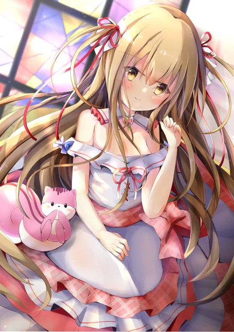 クルミちゃん～～～😚 #花騎士 #フラワーナイトガールイラスト 