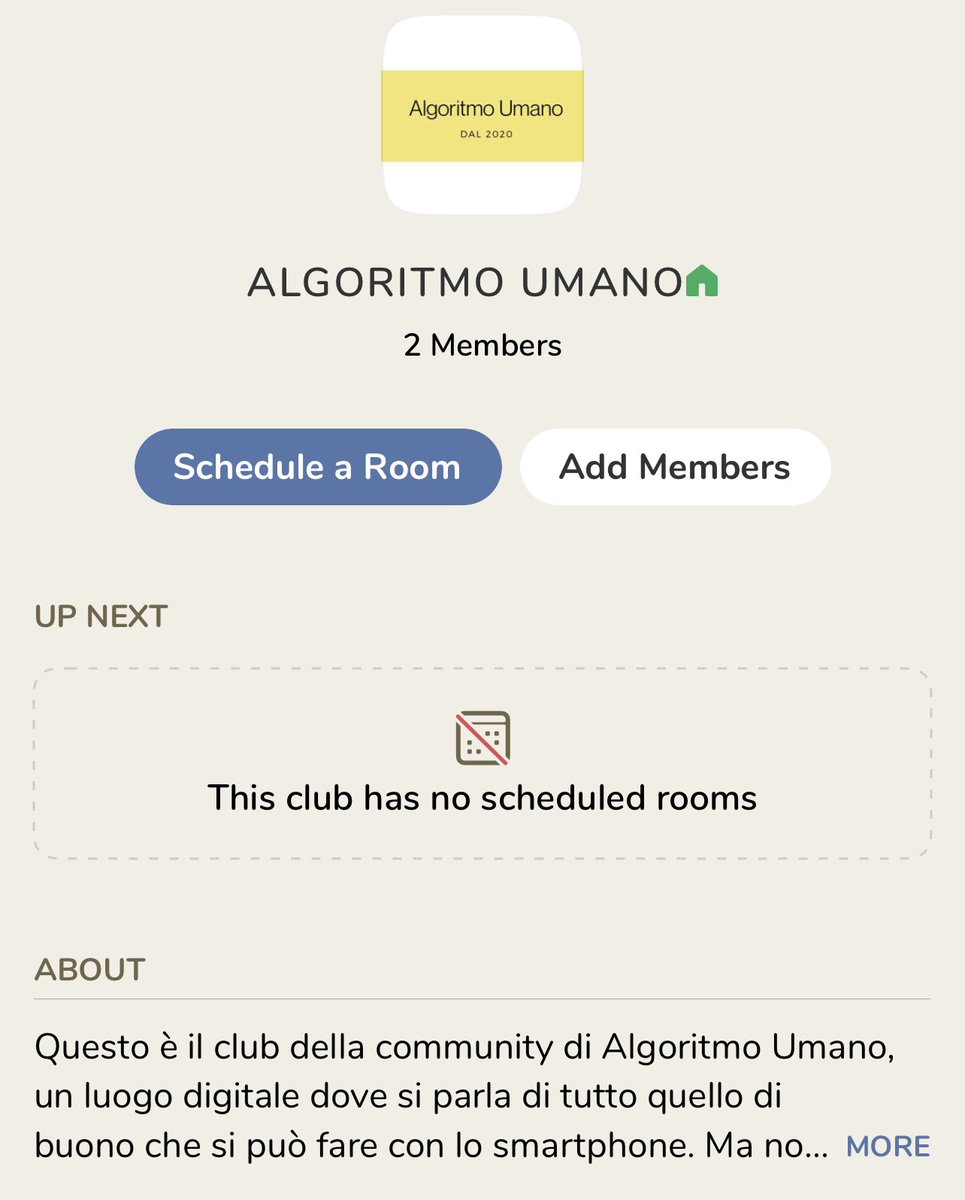 frafacchini's tweet photo. Una sfida interessante. Tornare su @Clubhouse per creare valore da condividere, proprio quando se ne sono andati tutti. #socialaudio Le stanze dell’@algoritmoumano verranno create li e anche su Twitter. #format #audio #podcast #smartphoneevolution https://t.co/yrVxbUq6i5