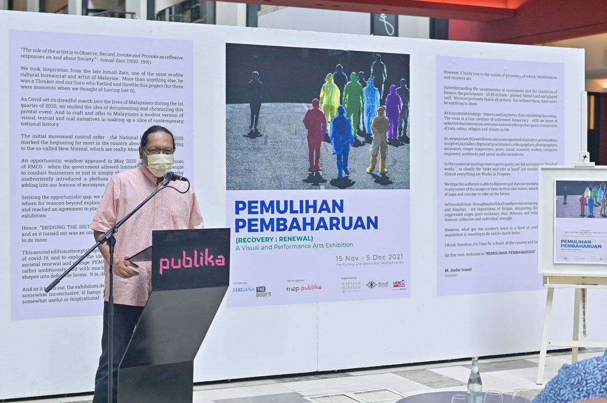 TheBiddys1's tweet photo. Sekitar majlis perasmian pameran Pemulihan: Pembaharuan yang disempurnakan oleh YAB Senator Tengku Datuk Seri Zafrul Tengku Abdul Aziz yang berlangsung pagi ini. Terima kasih diatas kesudian YAB untuk merasmikan pameran tersebut. https://t.co/X8nTuIw6Wp