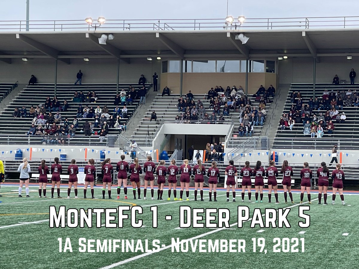 MontesanoSoccer's tweet photo. MonteFC couldn’t overcome early Deer Park goal in 5-1 defeat. Next match tomorrow at 11am vs Klahowya for 3rd and 4th place. #MonteFC #MontePride https://t.co/b1VQop82xv