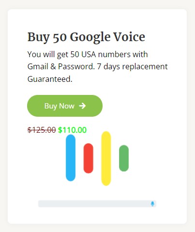 DeazuT's tweet photo. Buy 50 Google Voice
You will get 50 USA numbers with Gmail &amp; Password. 7 days replacement Guaranteed.

#buygooglevoicenumber #googlevoicebuy #gvoiceus #buygooglevoiceaccounts #buyusanumbers https://t.co/FIIxfIGbbj