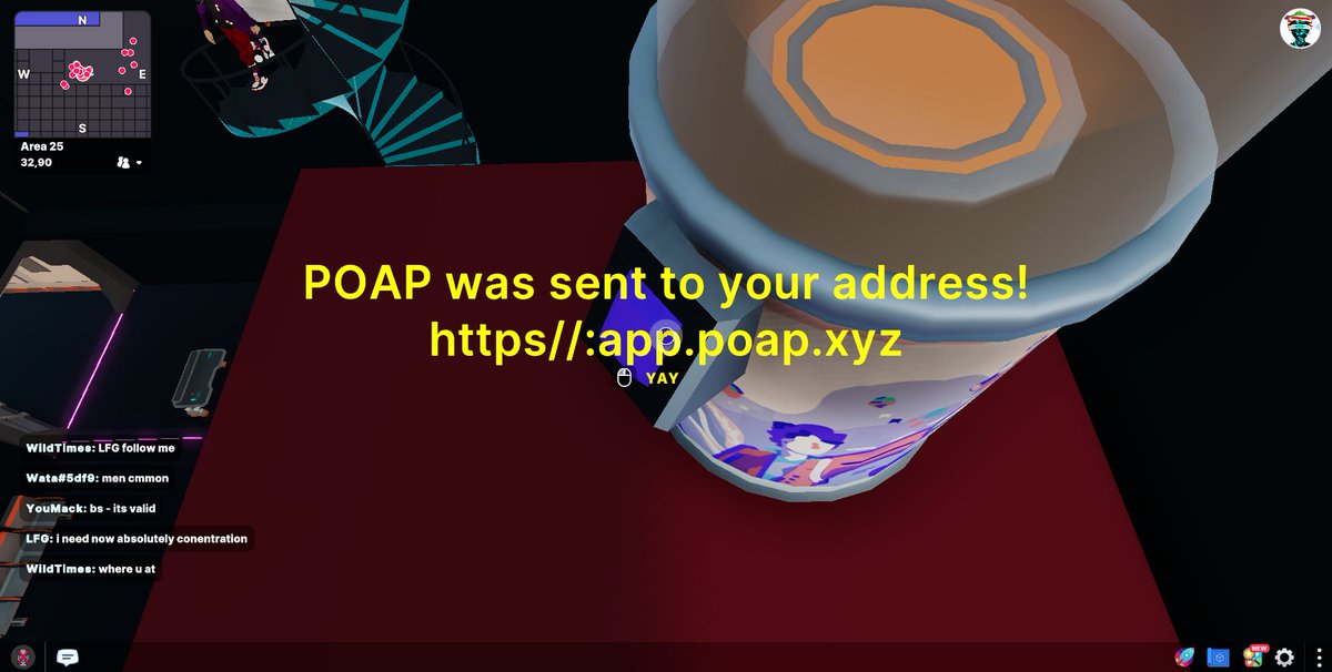 JsCoincollector's tweet photo. Thanks @RadioAltcoin @astromojis @y_youmack @Defector_Dan for all the fun and cursing🤬...no, I mean challenges, hihi😂It was time well spent!  

 #ACRHQ #Decentraland https://t.co/KWvbQsZpjS