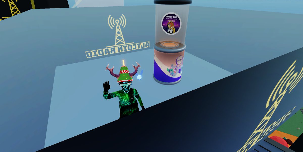 JsCoincollector's tweet photo. Thanks @RadioAltcoin @astromojis @y_youmack @Defector_Dan for all the fun and cursing🤬...no, I mean challenges, hihi😂It was time well spent!  

 #ACRHQ #Decentraland https://t.co/KWvbQsZpjS