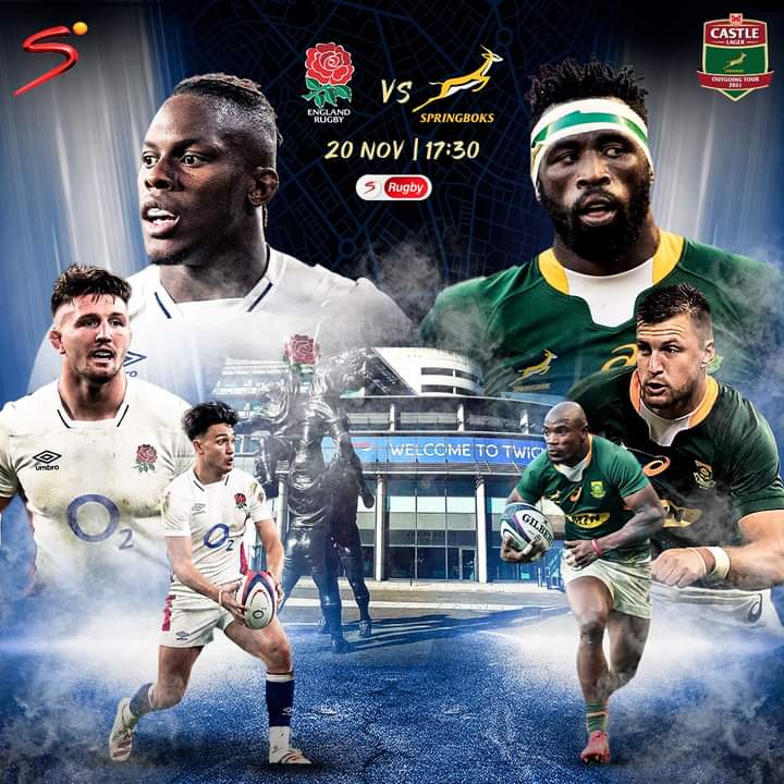 TeraJeke's tweet photo. Just a win is not good enough, make them feel the pain, leave that ground in a messy state.....Boks by more than 10. #SpringboksvsEngland https://t.co/cj7vkBtFar