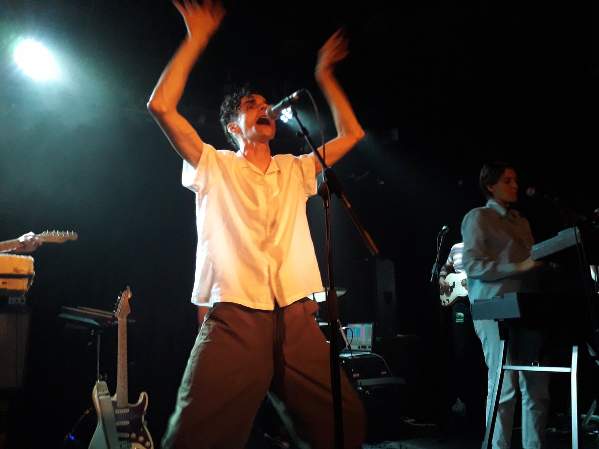 millie_ran's tweet image. . @statstatstats being all sorts of excellent at The Lexington yesterday. So sad that it was their last gig.