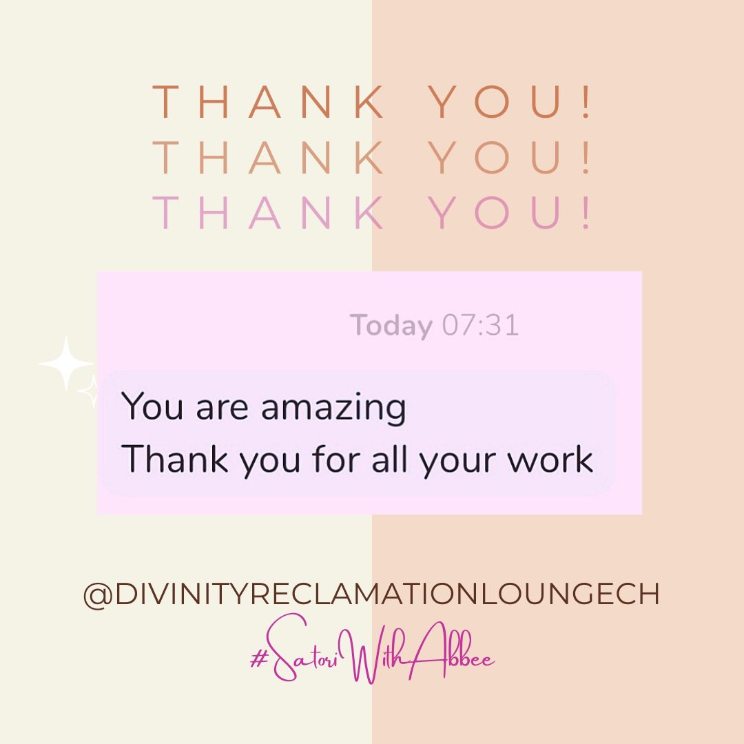 shdwphyre's tweet photo. I have new slots available for my #SatoriBreakthroughIntensive session series with my #AstroAyurvedaActivation special! Quick, before it goes up to US$2K!
#SatoriWithAbbee
@DivinityReclaim
#SoulSurgeon
#CreativityCultivationCoach https://t.co/hPp0mAaYJp