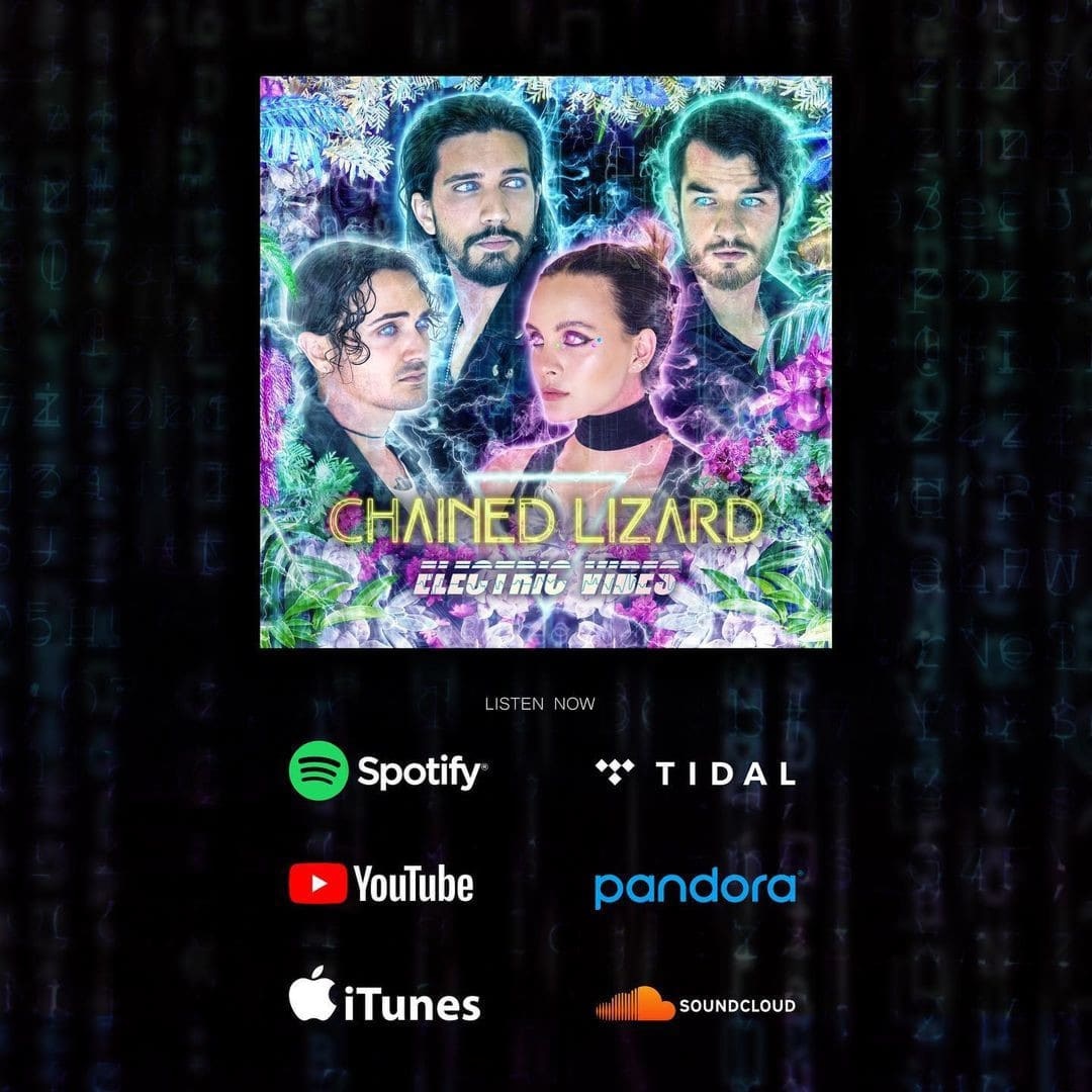 Our newest single⚡ ELECTRIC VIBES ⚡ IS OUT NOW ON ALL PLATFORMS! HIT THE LINK IN OUR BIO TO LISTEN TO IT NOW! 😍🙏⚡