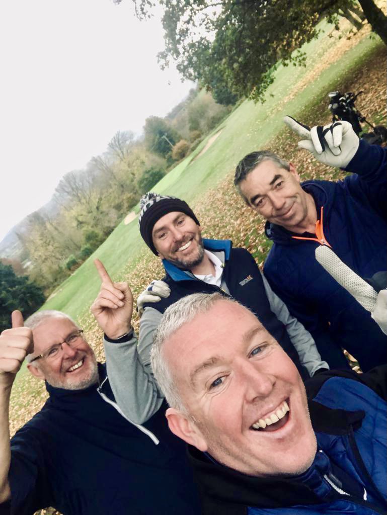 First round back in four years and hole in one on the 4th…golf eh🙄⛳️ #holeinone <a href="/terrywhelan21/">Terry</a> <a href="/whelain/">Jim Whelan🤪</a>