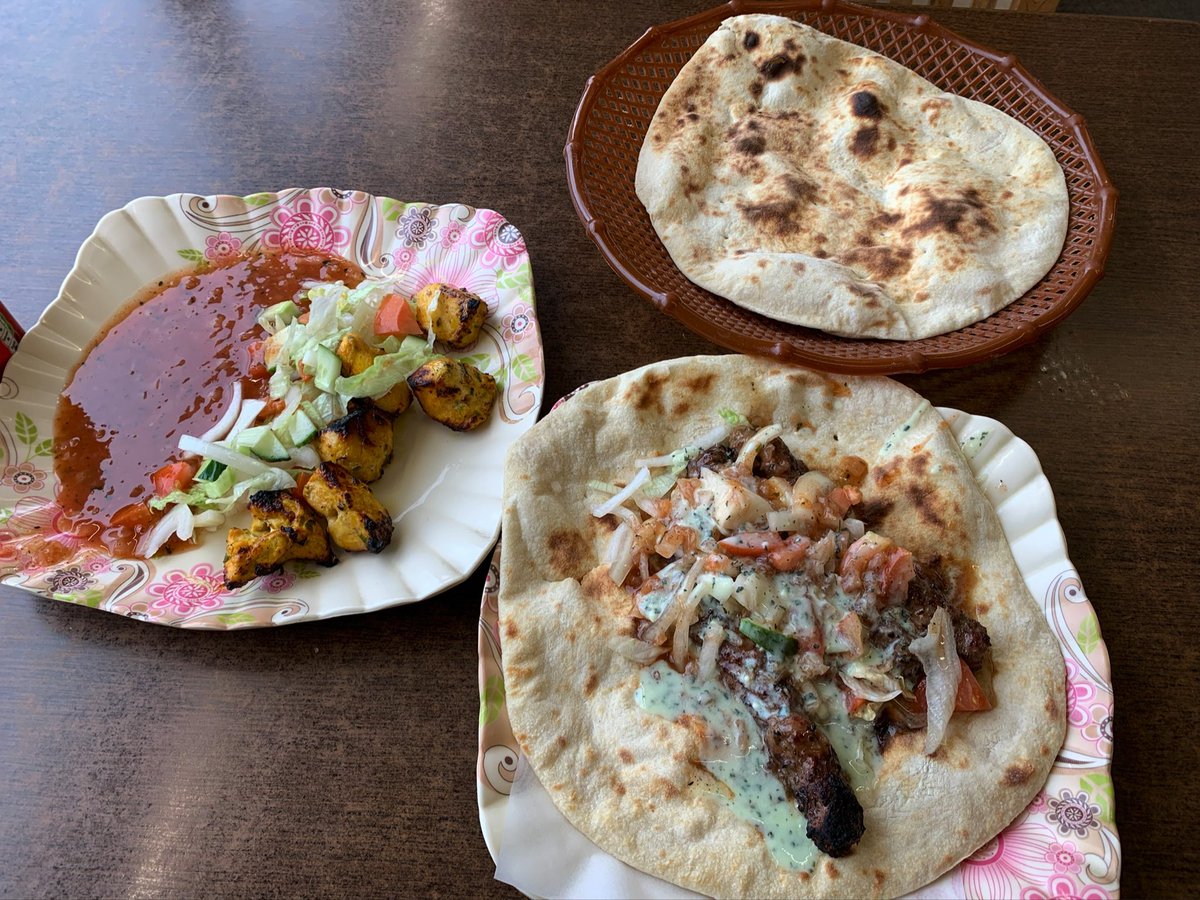 ElComandante84's tweet photo. Best cure for a hangover….the legendary Shahi Nan Kebab! #GodFood https://t.co/u5gKhrul1V