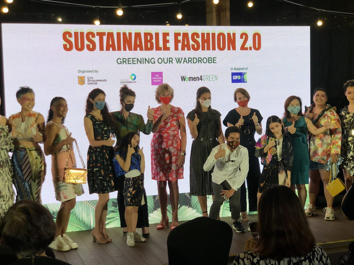 Margriet Vonno (@margrietvonno) on Twitter photo Fashion show with a green attitude was a happy occasion to share best practices and see novelties as a doggie reclaiming a brides dress. Thanks to <a href="/CityDevLtd/">City Developments Limited (CDL)</a> Fashion show with a green attitude was a happy occasion to share best practices and see novelties as a doggie reclaiming a brides dress. Thanks to <a href="/CityDevLtd/">City Developments Limited (CDL)</a>