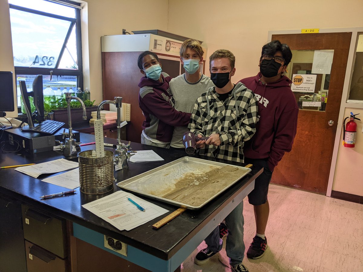 My goofy marine science students had a blast modeling longshore drift &amp; interference methods! I am grateful for their wonderfully wacky personalities 😊 <a href="/rbrhs/">RBRHS Updates</a>  #walkingreatness