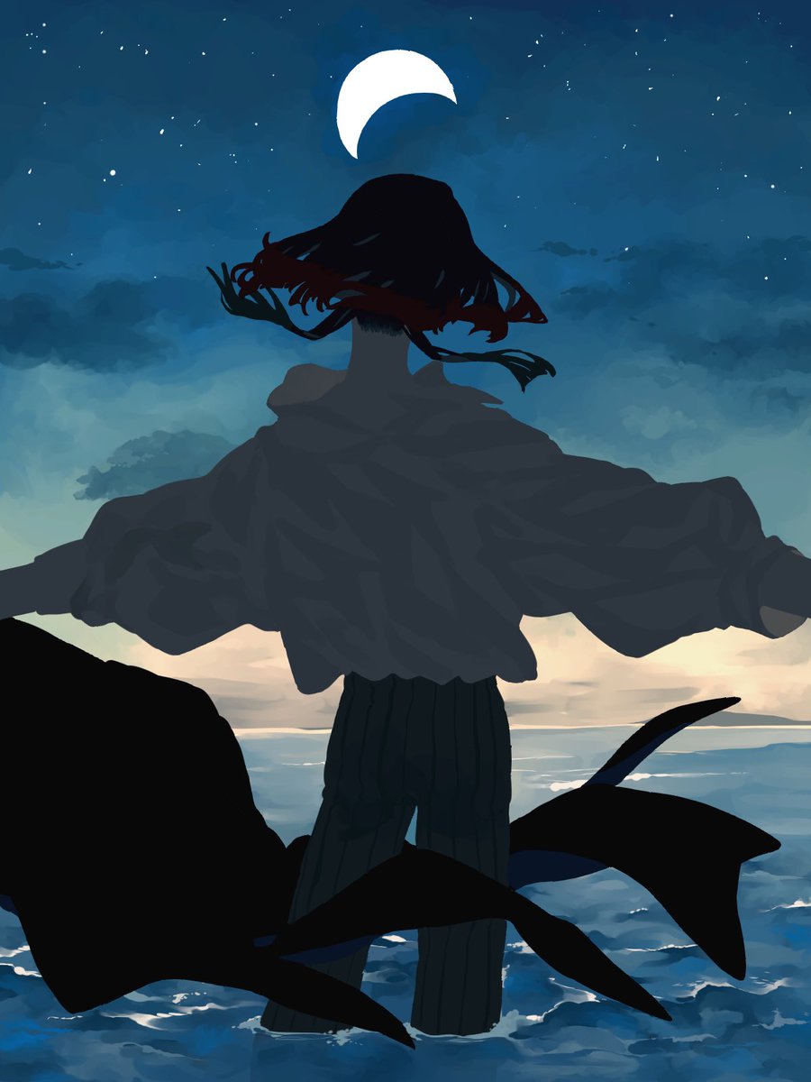 ao0_0nemu's tweet photo. 夜が明ける https://t.co/WAN6fHtUNd