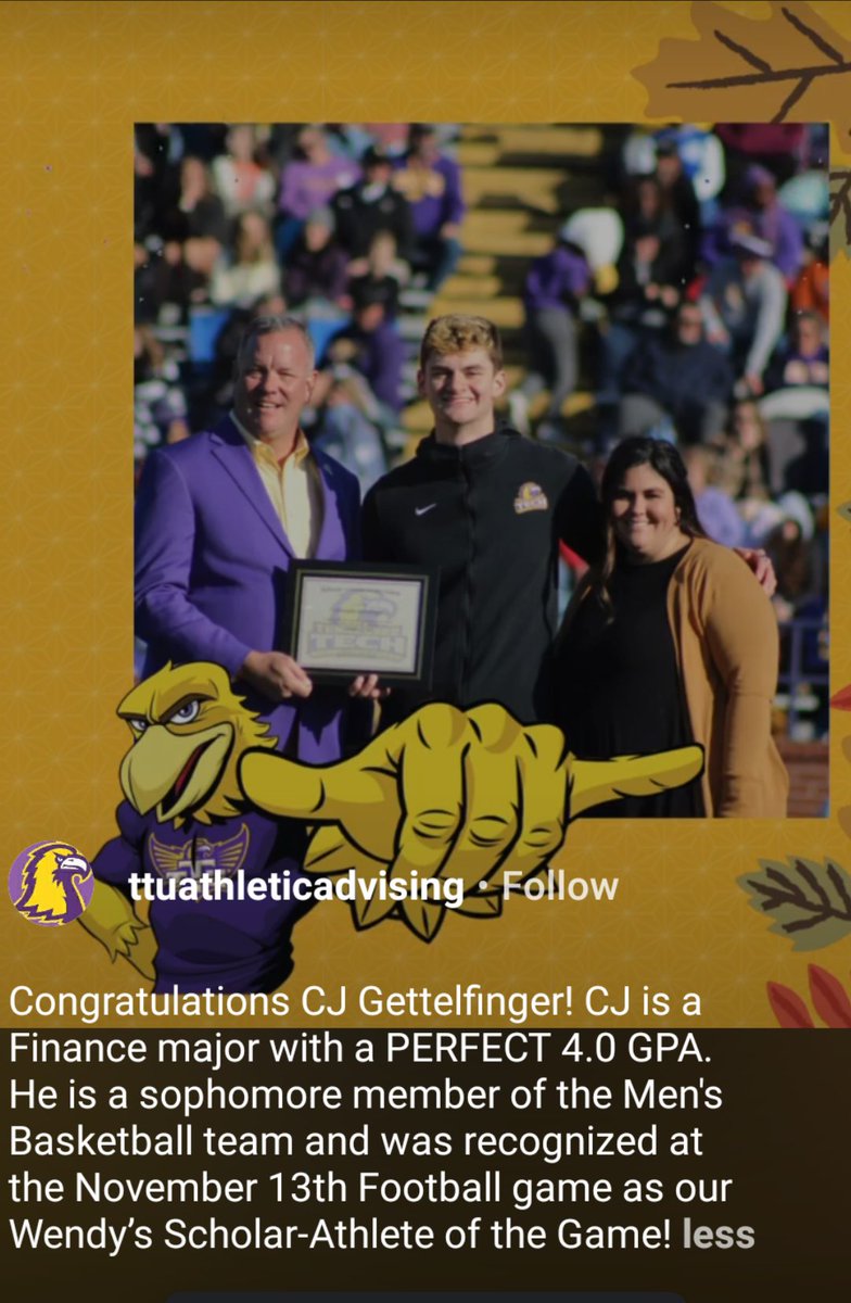 JGElmore10's tweet photo. So this happened last weekend at homecoming! Couldn't find it on @TTU_Basketball - but found it on Instagram! Proud of my boy! ❤️#10 https://t.co/EgDnPn18Kj