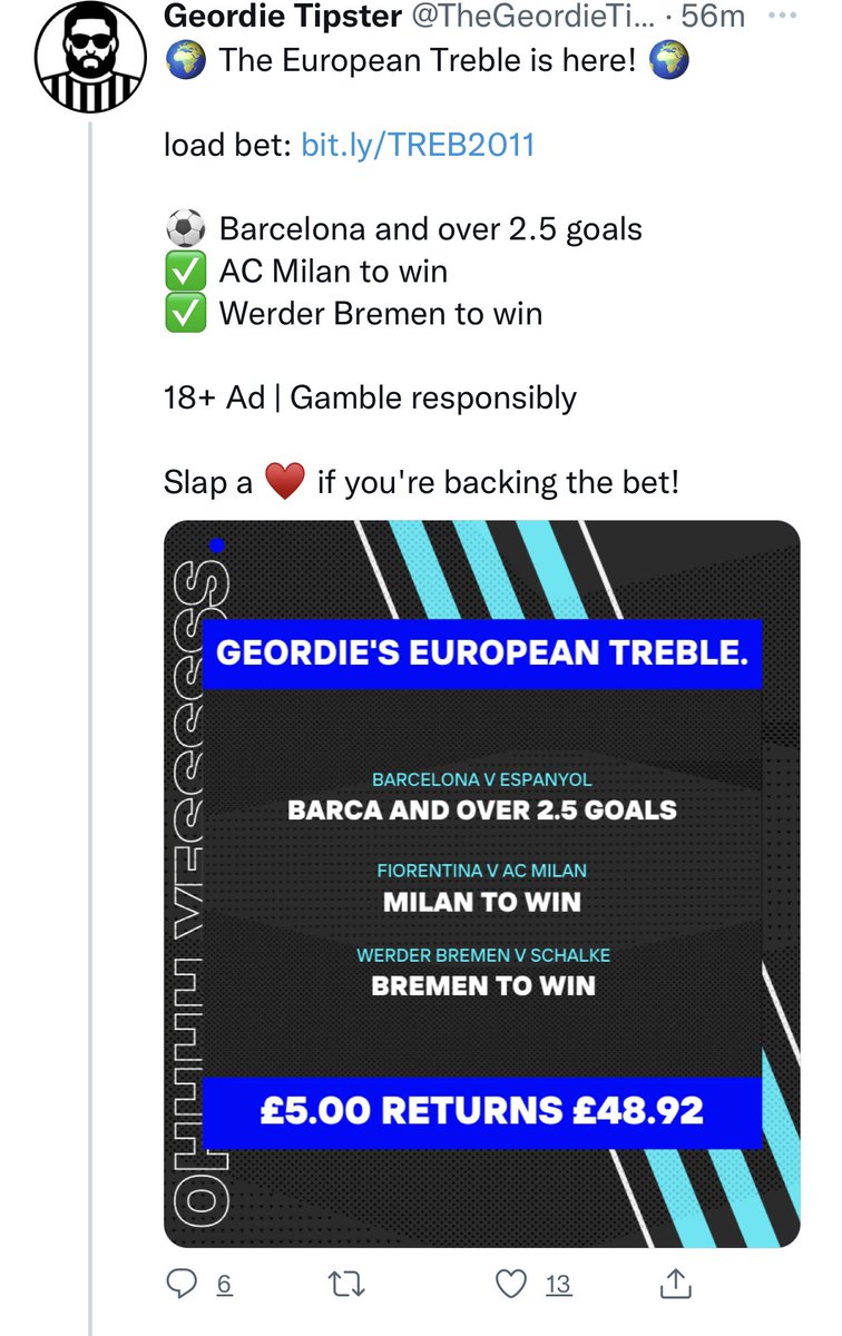 _Bookie_Crusher's tweet photo. Another #MMsays for you.
Avoid this like the plague.
I am not a professional, but I don’t see the first two landing, & they are the favourable odds.
When deciding… know I could be wrong, so have a think.
🍻🏦🦾🤔 https://t.co/hJS7WMtxgg