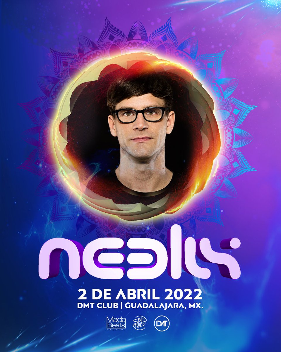 MadabeatsRec's tweet photo. Nueva fecha de Neelix en México. 🇲🇽 
#Neelix #spintwist #madabeats #dmtclub 

Evento: https://t.co/ynOIiTTqoB https://t.co/j9CRkXG8OK