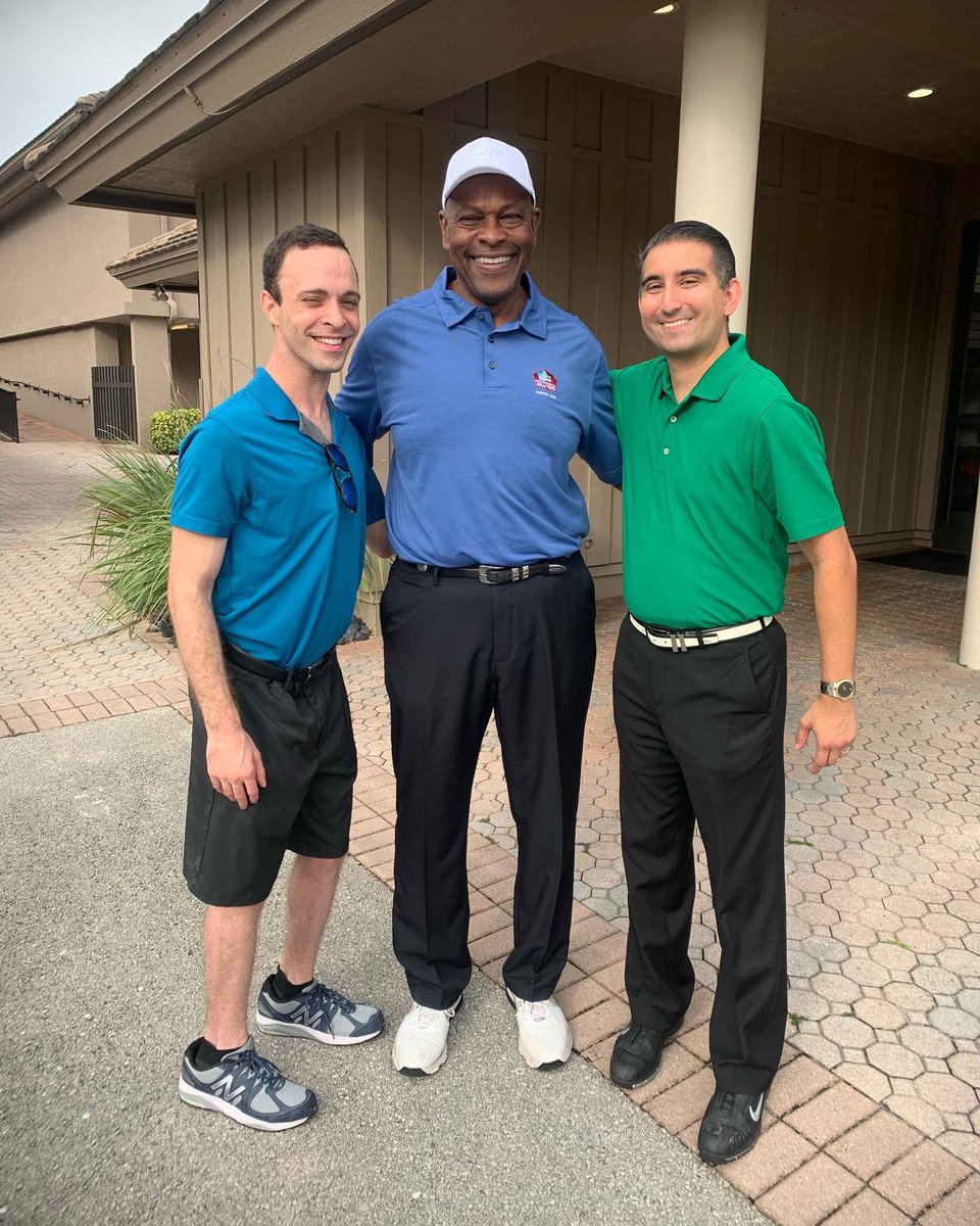 David_Perez728's tweet photo. Wishing good friend @NFL Hall of Famer/@MiamiDolphins Legend @DStephenson_57 a Happy Birthday! Truly an honor working with you the past 6 years on the UCO of South Florida Annual Golf Tournament. Here's to many more! #NFL #HallOfFamer #MiamiDolphins #DwightStephenson https://t.co/CR4Qhh8ms1