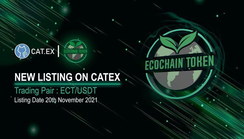 CatexRussian's tweet photo. Токен Ecochain #ECT добавлен на Catex. 

🔸 Торговая пара: ECT/USDT. 

https://t.co/SmlYjMrxGB

Официальные ссылки:

🔸 Сайт:
https://t.co/YBZwuiezPs

 🔸 Телеграм: 
https://t.co/xXsdqORGi4

Контракт:
https://t.co/Z93jOk3x59 https://t.co/8f13eULImw