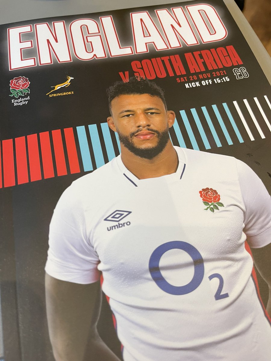 fufuray's tweet photo. Not sure I’m ready for this! Good luck team #weattherose #EnglandRugby #TwickenhamStadium https://t.co/6L449XSudj