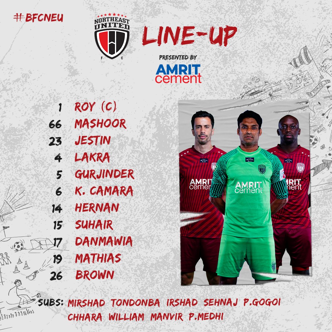 NEUtdFC's tweet photo. 𝙏𝙃𝙀 𝙏𝙀𝘼𝙈 𝙉𝙀𝙒𝙎 𝙄𝙎 𝙄𝙉!🤩

Here is how we line up for our opener ⤵

#BFCNEU #StrongerAsOne #TogetherWeAreInfinite https://t.co/Ap7ibUAuJR