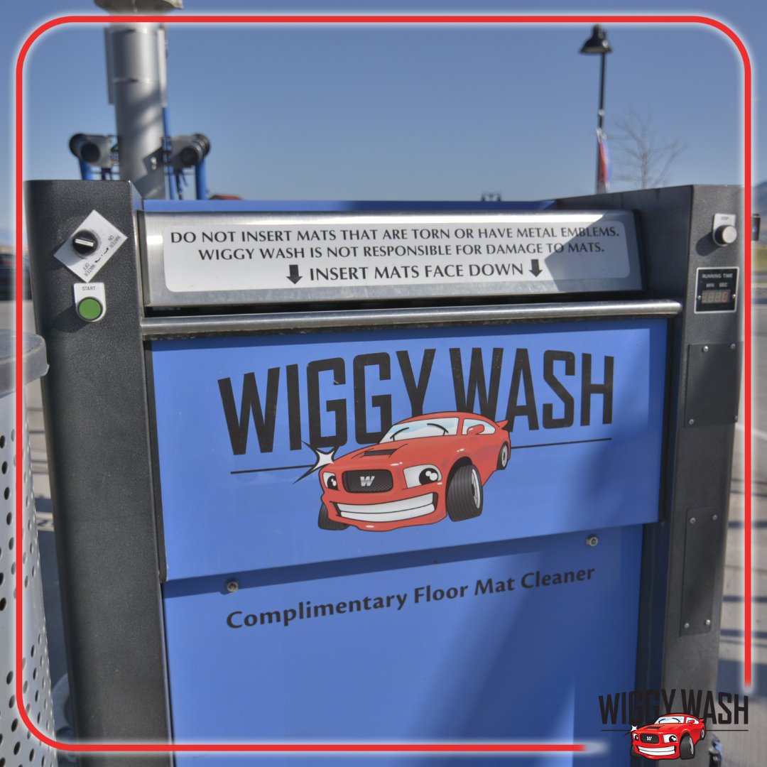 Wiggy Wash Car Wash on X: Look! No hands! 🤣 Clean your floor mats without  lifting a finger or spending a penny in this handy and FREE-to-use machine.   / X