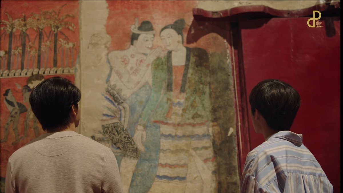 bangminrk's tweet photo. Yinwar went to Wat Phumin too in upcoming episode of laneige weekend with yinwar. Reminds me of Bite Me 🥺 #MSIWAT #ZungMark #YinWar https://t.co/zJ3NNKEuvn