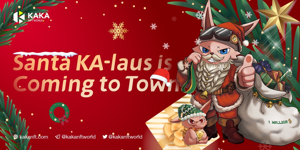 kakanftworld's tweet photo. Have you registered for #IDO in @TheDaoMaker yet?

After #SHO, you could stake minimum 2 $KAKA and have a chance of winning an #NFT with another 100,000 KAKA in the event of Santa KA-Laus is Coming to Town

#Cryptocurrecy #Crypto #CryptocurrencyNews #DAO https://t.co/2qqXuQ8PtQ