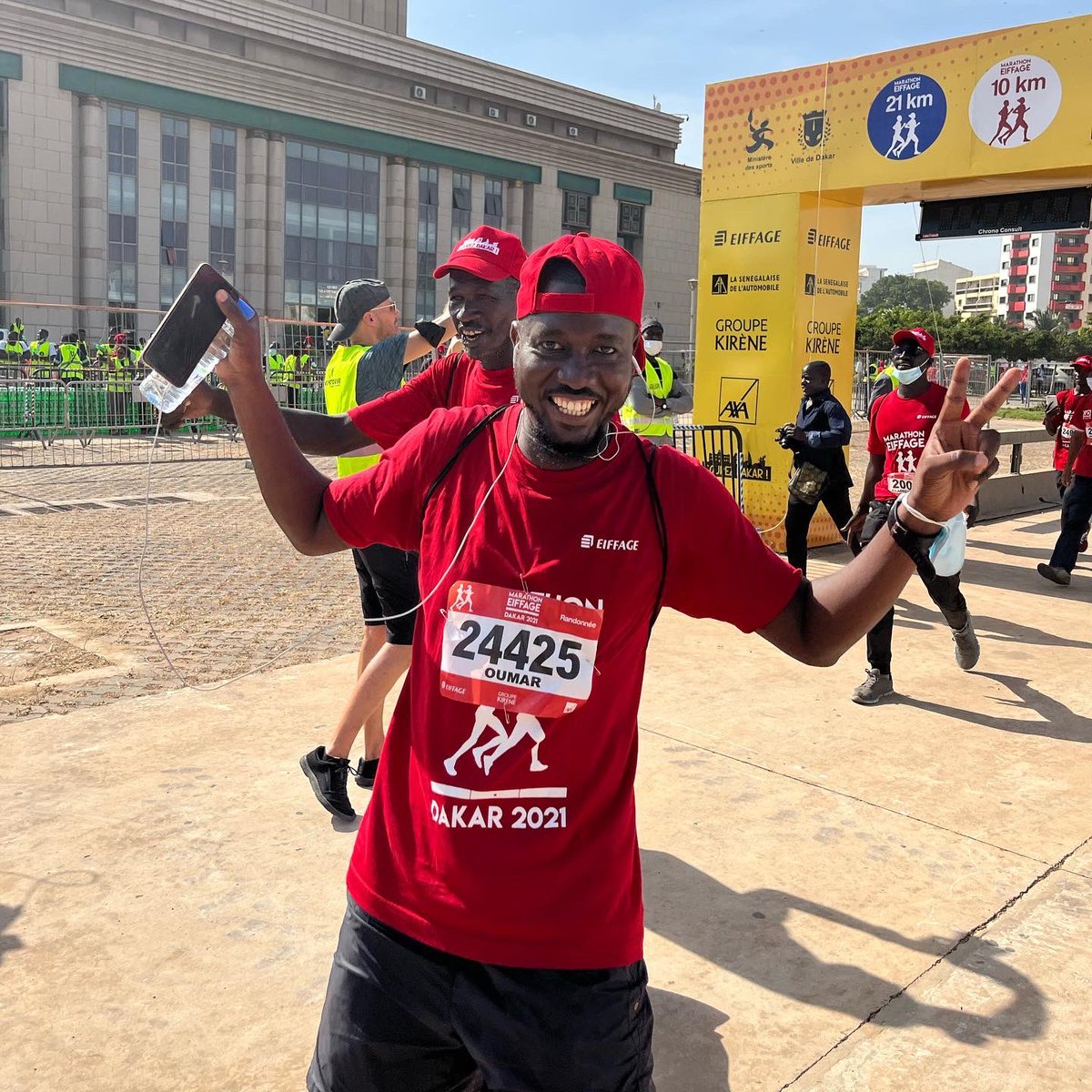 marathoneiffage's tweet photo. La team @PobarChallenge était avec nous durant cette randonnée ! Merci à eux pour cette belle énergie déployée durant ce #marathoneiffagedakar2021 ! ♥️✨. 

On attend demain les runners pour le 10, le 21 et le 42 Km. 🔥🔥

#CourezDakar #marathoneiffagedakar2021 https://t.co/gDukqgr4nP