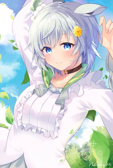 ウマ娘からセイウンスカイ(skeb依頼)描かせて頂きました!🐎 