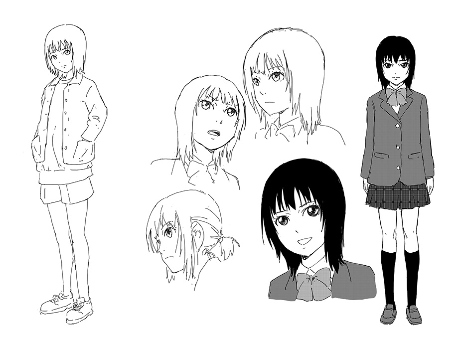 乙女✕文楽キャラクター設定画(2015年) 