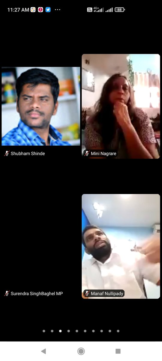 Zoom Meeting of <a href="/IYC/">Indian Youth Congress</a> Social Media.... 

#YoungIndiaKeBol <a href="/KKShastrii/">K K Shastri</a> <a href="/Deepakkhatri812/">Deepak Khatri</a> <a href="/vbwalia/">Vaibhav Walia</a> <a href="/MiniforIYC/">Mini Nagrare</a>