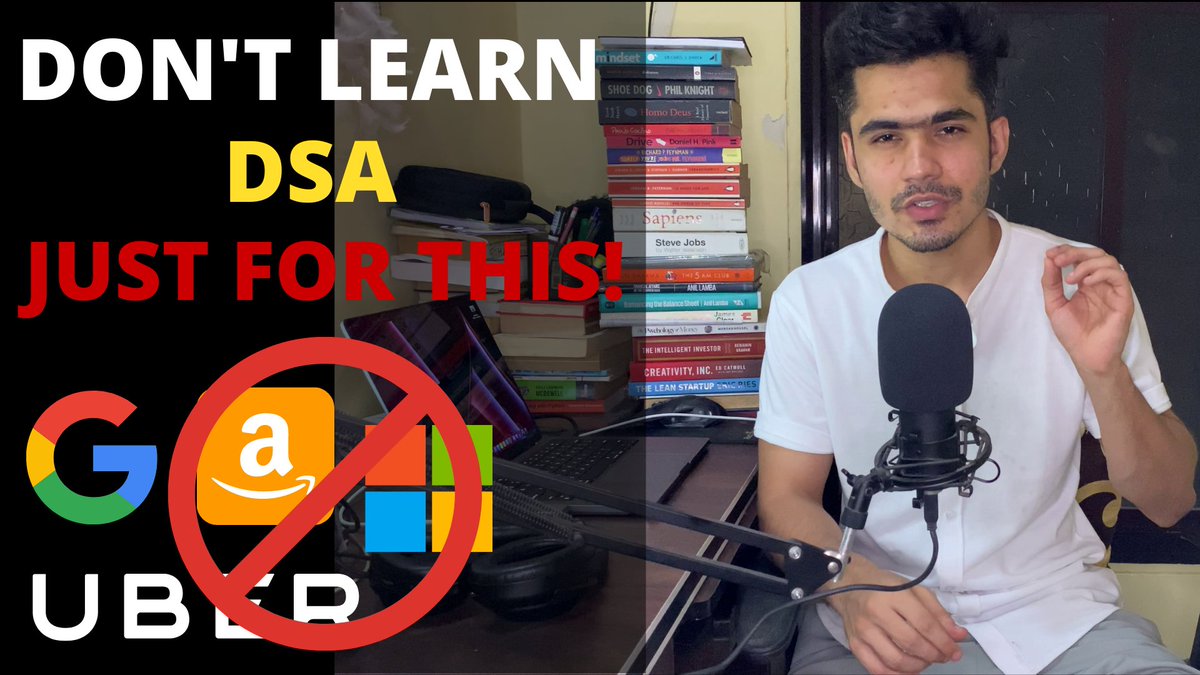 parmardarshil07's tweet photo. Best Way to Learn Data Structures and Algorithms ๐ฏ
โก๏ธhttps://t.co/90XE8Ma1xL
#dsa #competitvecoding #datastructure #DataScientists #MachineLearning #Algorithms #python #leetcode https://t.co/VjFOhZwffk