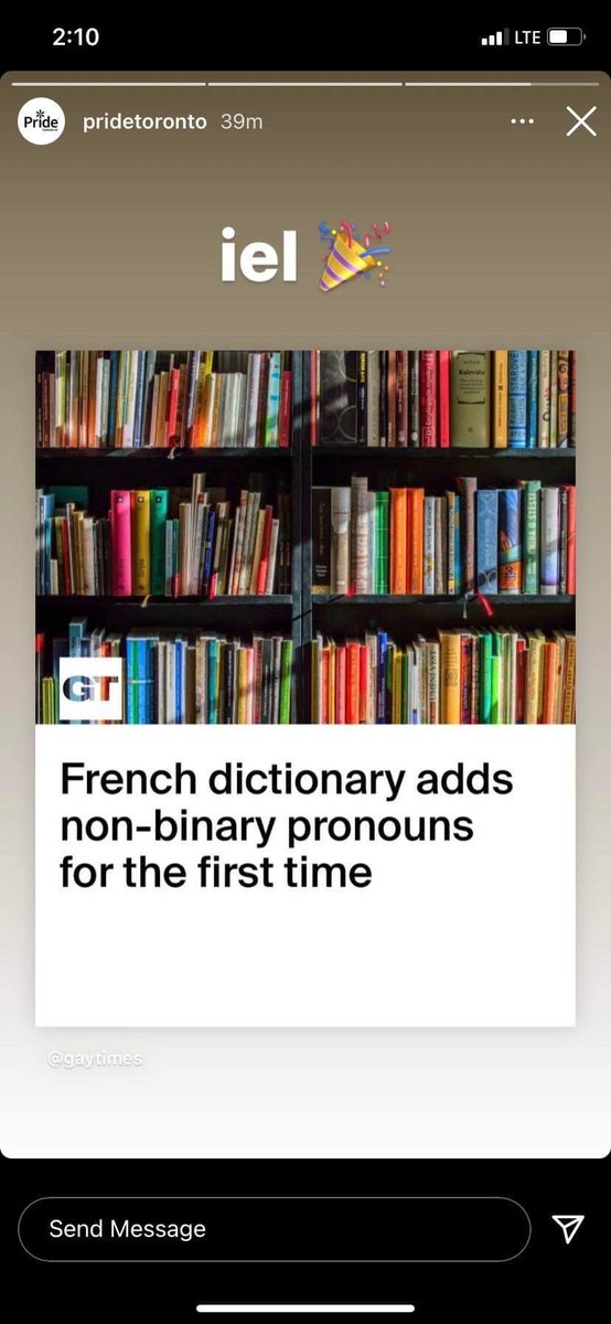 MmeReid42's tweet photo. I started incorporating “iel” into my program last year- VERY happy to see this linguistic turning point! https://t.co/1n8EjLHj6n