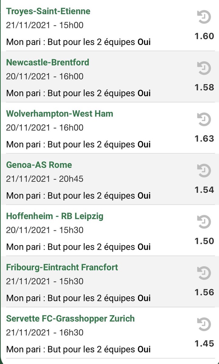 Lawizzzz's tweet photo. Combos ⚽️ du we :
8 matchs #MTLM CT 17
7 matchs BTTS CT 22
Système belles cotes 5/7
⚠️ journée entre la trêve et l’Europe qui reprend sem pro.
Y’aura des surprises, on l’a vu avec le Bayern hier…donc calma sur les mises, y’aura d’autres journées plus favorables!
#TeamParieur https://t.co/zsMltNtUwi