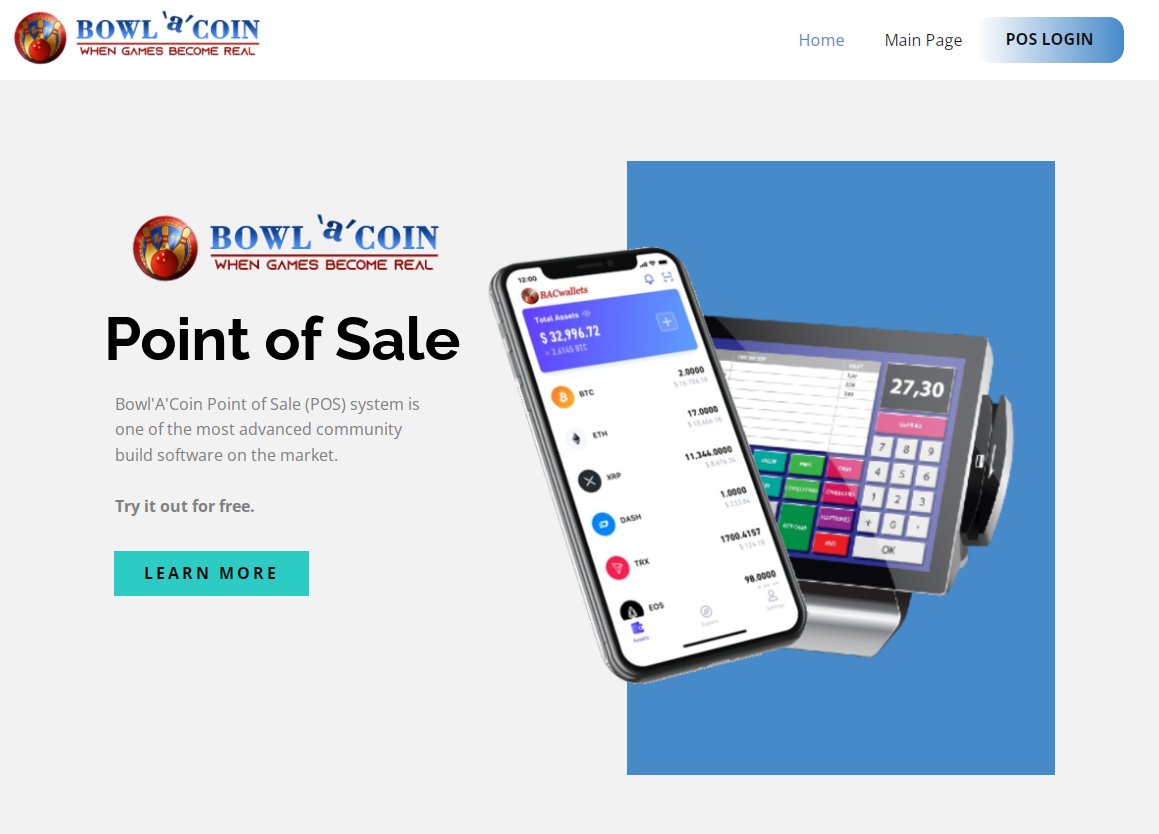 Our new Point of Sale login to companies is now online, and will soon be open for all members who join our ECO system.

It has never been that easy for companies to accept crypto 100% for free

The waiting list is open smartfunnels.club

#bowlacoin  #cryptopayment