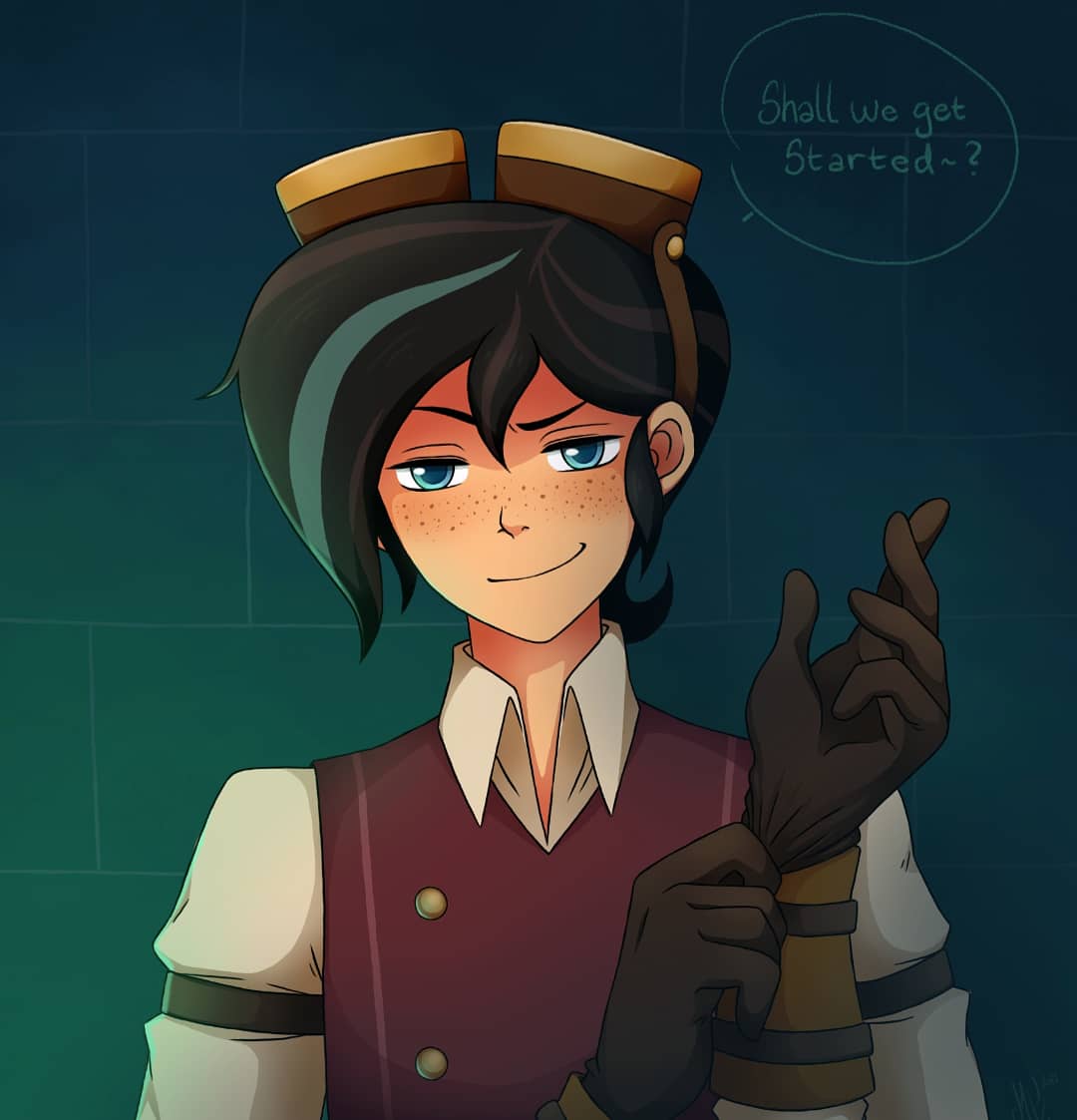 KittehMean's tweet photo. Varian being a smirky boi~ 🧪

#varian #tangledtheseries #rapunzelstangledadventure #varianthealchemist #variantangled #tangledvarian #tangled https://t.co/TBvKIG9S4i